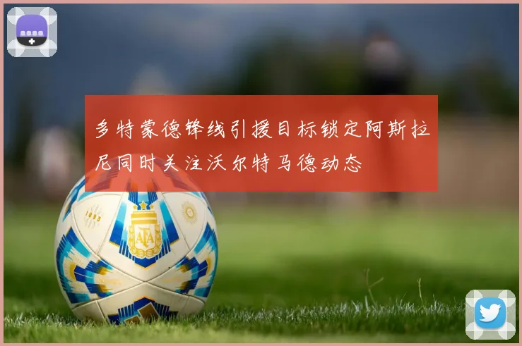 多特蒙德锋线引援目标锁定阿斯拉尼同时关注沃尔特马德动态